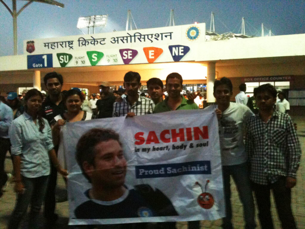 sachin fan IPL mumbai