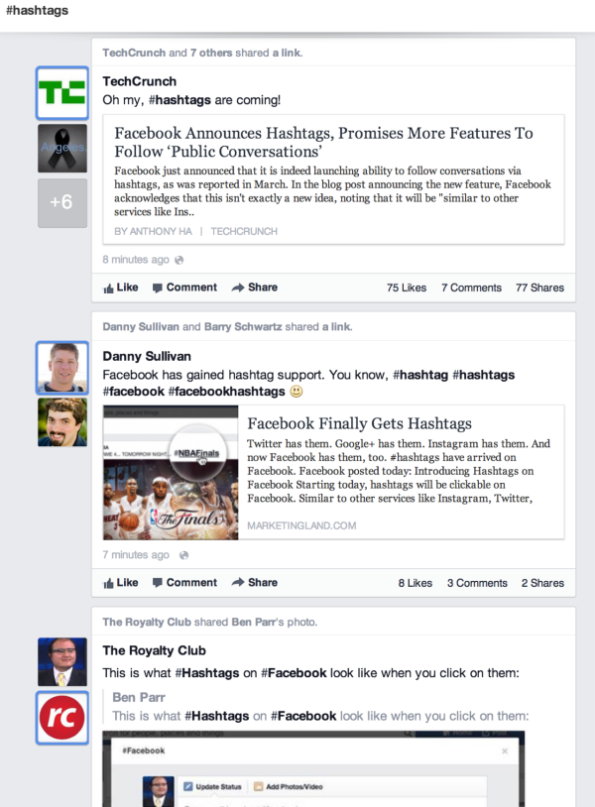 Hashtag on Facebook HashTag New Feature on Facebook