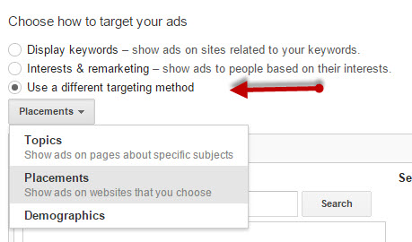 Targeting Method GSP