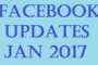Facebook Updates For Marketers - January 2017