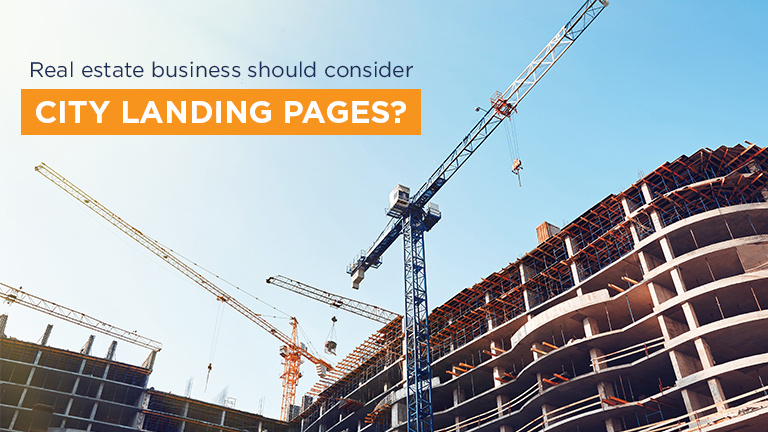 Landing page real estate